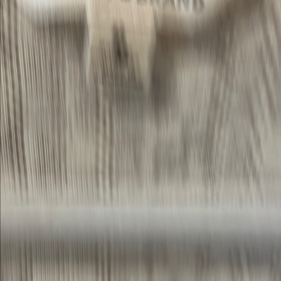 Lucky Brand NWT ~ Women's Cream & Tan Patterned Top ~ 3/4 Length Sleeves - Picture 2 of 6